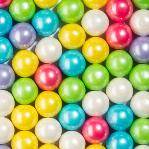 Candy Envy 1" Gumball Shimmer Assorted Spring  2LB