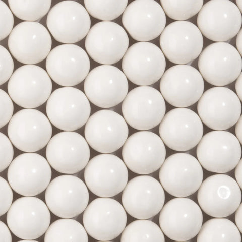Candy Envy 1" Gumball Shimmer White 2LB