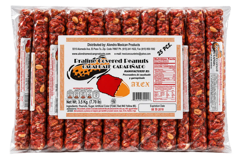 Alex Cacahuate Garapinado | 25ct, Bag