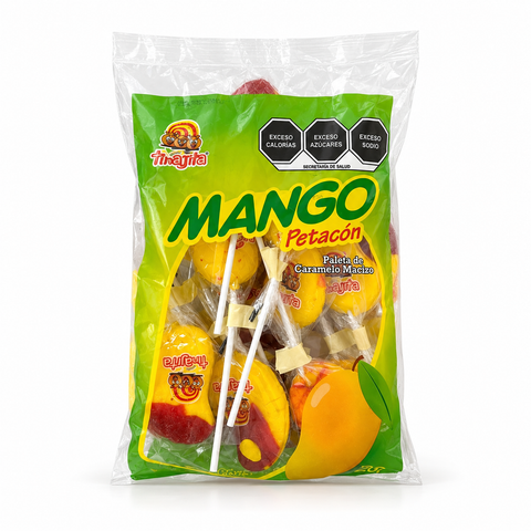 Tinajita Paleta Mango Petacon | 20ct, Bag