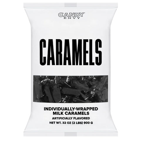 Candy Envy Caramel Foil Black | 2lb, Bag