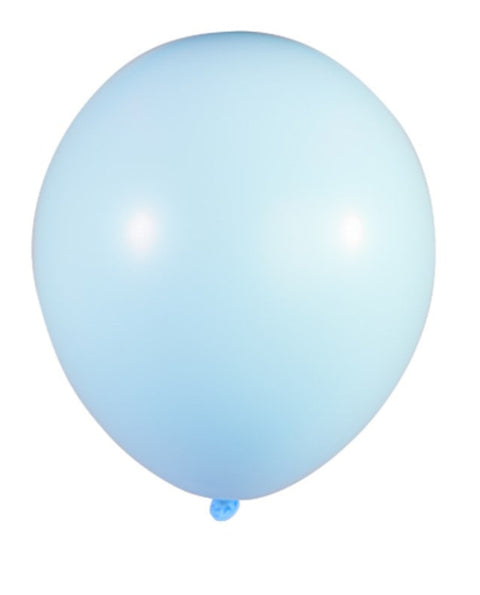 Macaron Latex Balloon 5 inch 100ct-Blue
