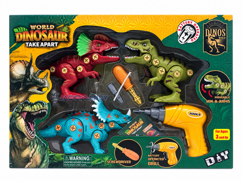 World Dinosaur Take Apart Set 1ct