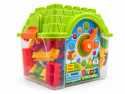 Blocks Play & Learn Set 76pcs
