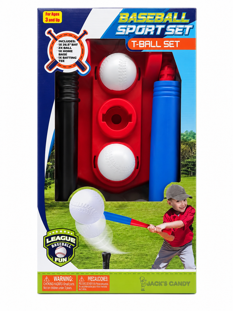 Baseball Sport Set T-Ball Set 1ct