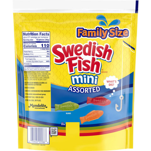 Swedish Fish Mini Assorted 1.8Lb
