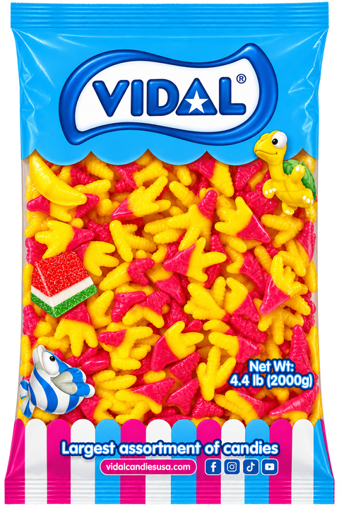 Vidal Gummy Chicken Feet | 4.4lb, Bag