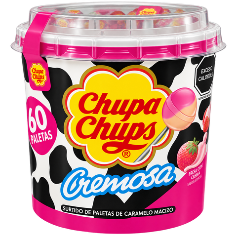 Chupa Chups Cremosa | 60ct, Tub