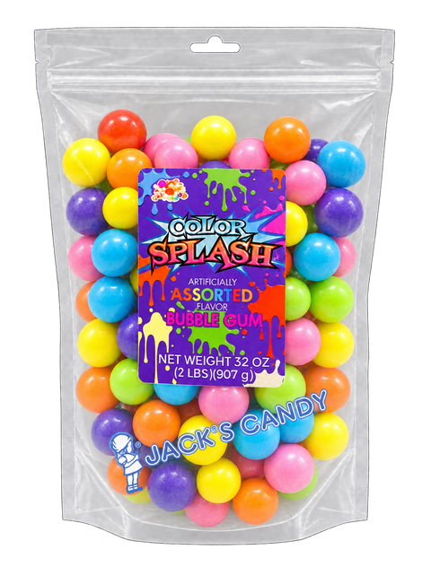 Splash Gumballs (1") Assorted | 2lb, Bag