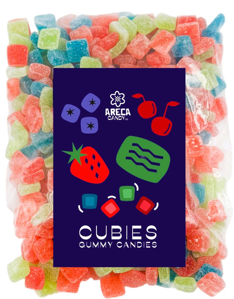 Areca Sour Cubies Gummy Candy 4.4Lb