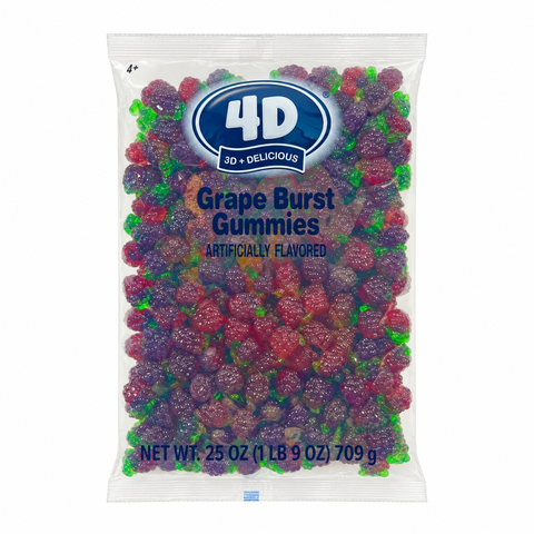 Hilco 4D Gummy Grape Bag | 2.2lb, Bag
