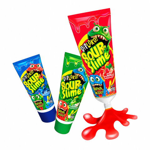 Dip Loko Squeeze Sour Slime 12ct