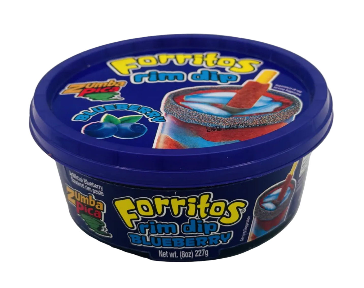 Zumba Rim Dip Blueberry 8oz – Jack's Candy