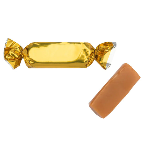 Candy Envy Caramel Foil Gold | 2lb, Bag