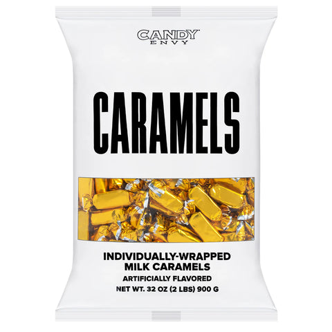 Candy Envy Caramel Foil Gold | 2lb, Bag