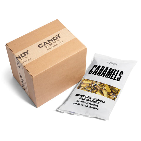 Candy Envy Caramel Foil Gold | 2lb, Bag