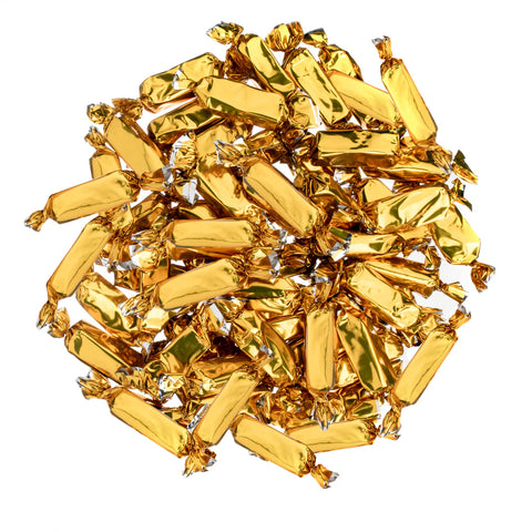 Candy Envy Caramel Foil Gold | 2lb, Bag