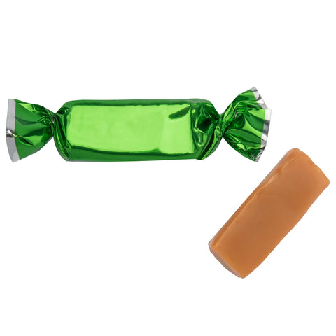 Candy Envy Caramel Foil Green | 2lb, Bag