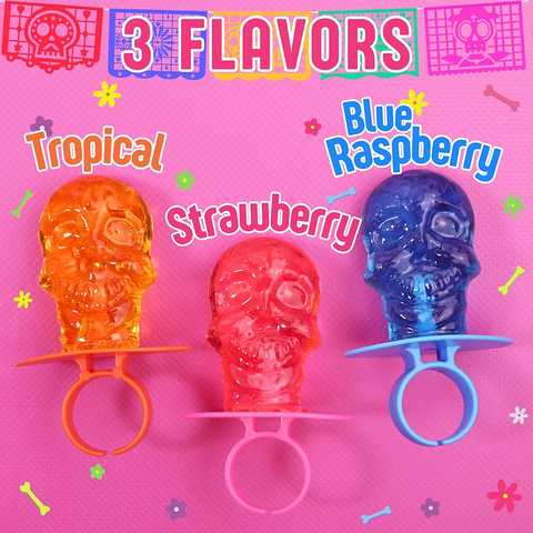 Day Of The Dead Ring Pop 18ct