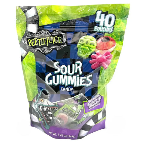 Bettle Juice Sour Gummies 40ct Wrapped