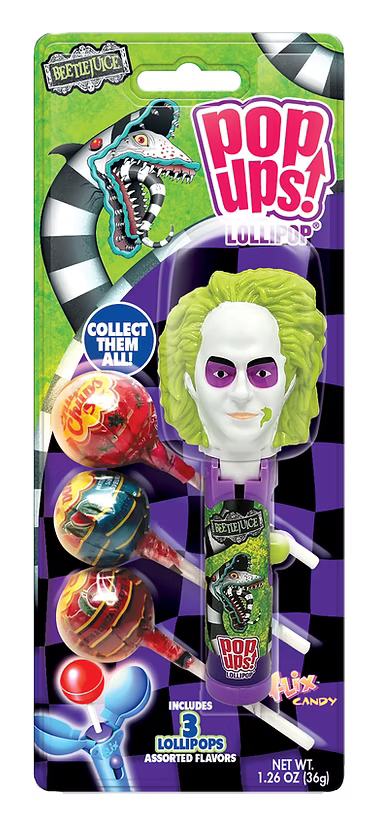 Bettle Juice Pop Up 12ct Blister Card