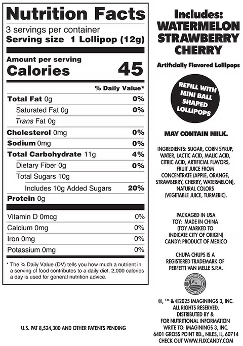 Bettle Juice Pop Up 12ct Blister Card