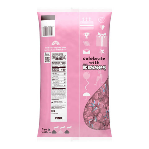 Hershey Kisses Pink | 3.75lb, Bag