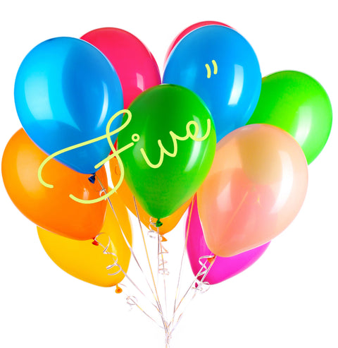 Latex Balloon 5 inch 100ct-Assorted