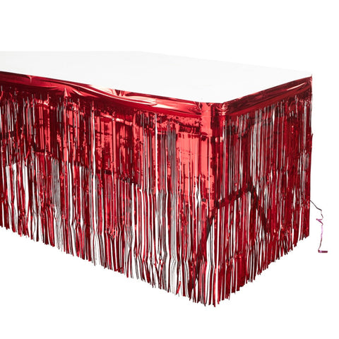 Table Skirt (30"X 14") Met Red | Bag
