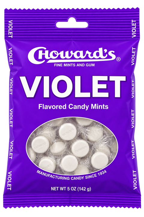 C Howard Violet Mints | 3oz, 12ct, Case