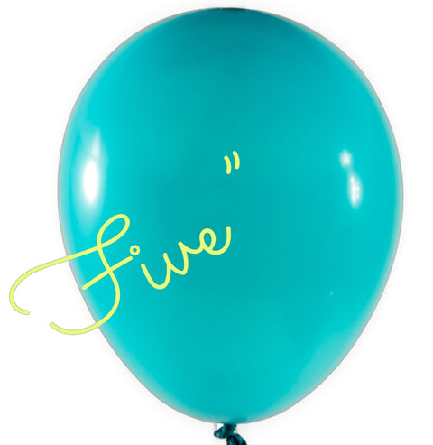 Latex Balloon 5 inch 100ct-Emerald