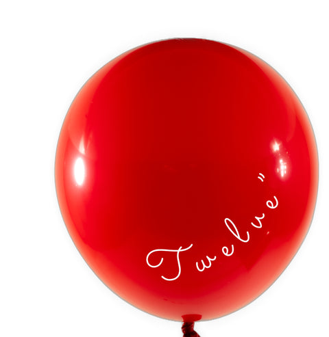 Balloons Latex (12") Red | 12ct, Bag