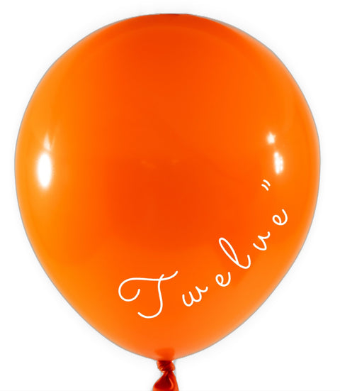 Latex Balloon 12 inch 72ct-Orange