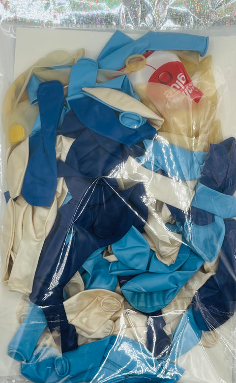 Balloon Garland Light Blue 1ct