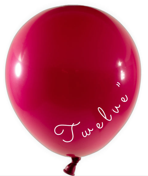 Latex Balloon 12 inch 72ct-Fuchsia