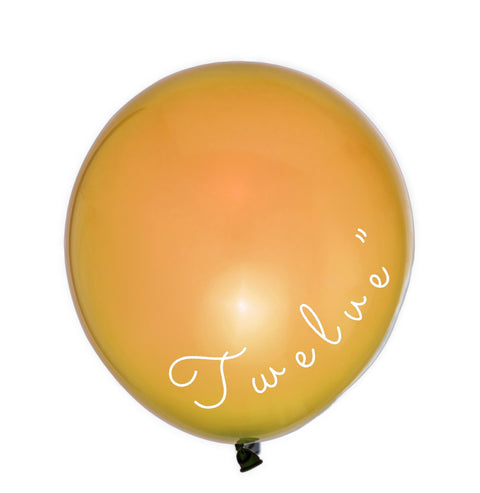 Latex Balloon 12 inch 72ct-Gold