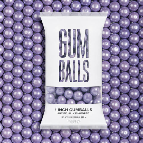 Candy Envy 1" Gumballs Shimmer Lavender 2LB
