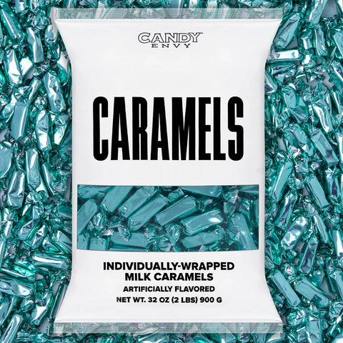 Candy Envy Caramel Foil Light Blue | 2lb, Bag