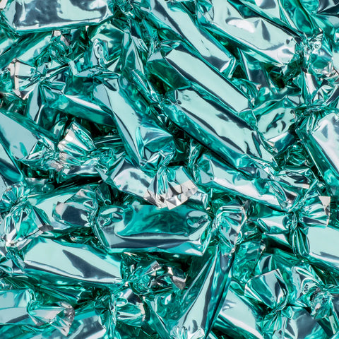 Candy Envy Caramel Foil Light Blue | 2lb, Bag