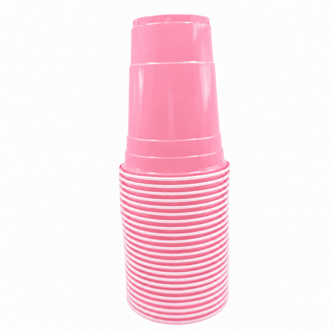 Plastic Cup 16z 24ct-Light Pink