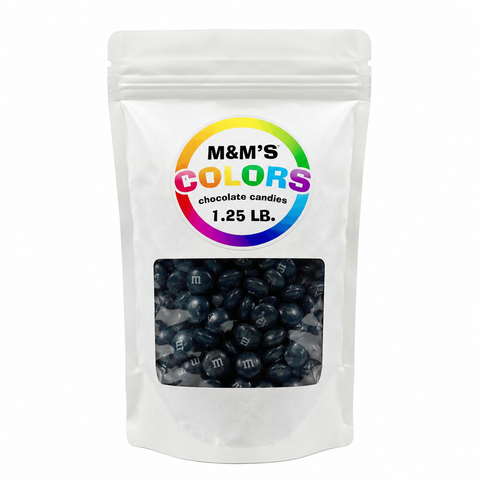 My M&M's Black | 1.25lb, Bag