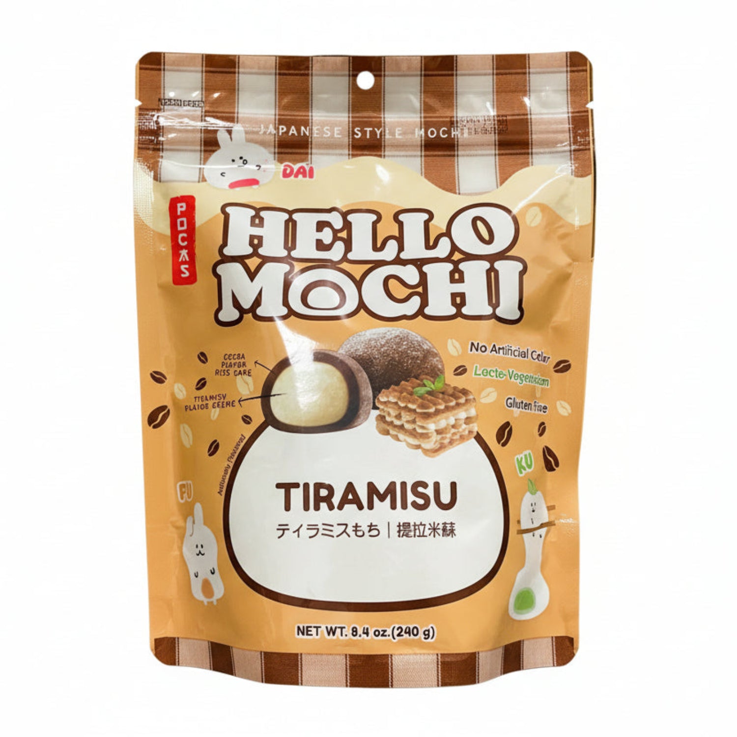 Hello Mochi Tiramisu 8.4oz – Jack's Candy