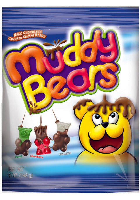 Taste Of Nature Muddy Bear Chocolate | 5oz, 12ct, Bag