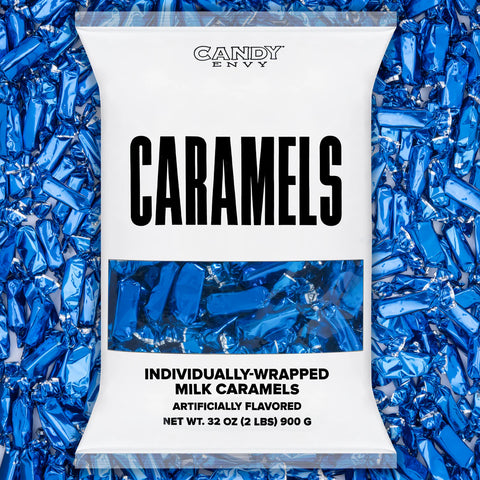 Candy Envy Caramel Foil Navy Blue | 2lb, Bag