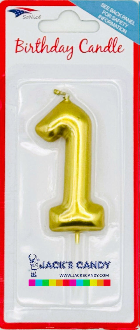 Candle #1 Gold