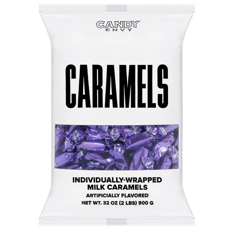 Candy Envy Caramel Foil Purple | 2lb, Bag