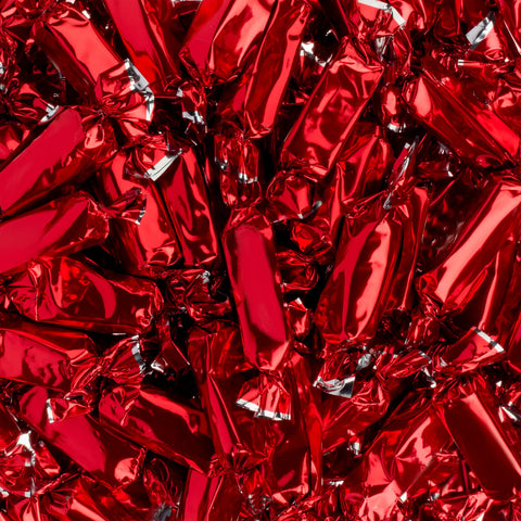 Candy Envy Caramel Foil Red | 2lb, Bag