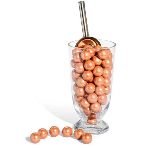 Candy Envy 1" Gumballs Shimmer Rose Gold 2LB