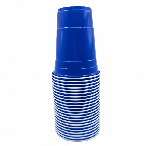Plastic Cup 16z 24ct-Royal Blue