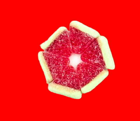 Areca Gummy Sour Watermelon Slices 5Lb